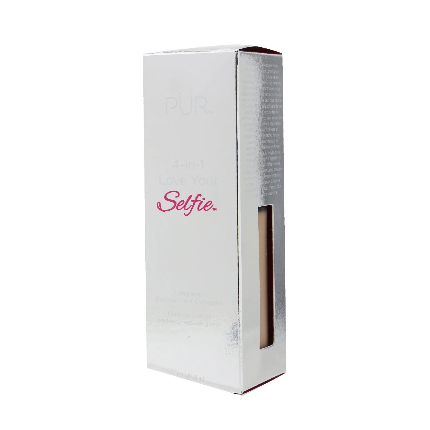 PUR (PurMinerals) 4 in 1 Love Your Selfie Longwear Foundation & Concealer - #TP2 Warm Nude (Light Tan Skin With Pink Undertones)  30ml/1oz