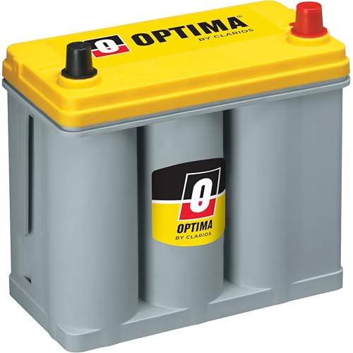 OPTIMA Batteries High Performance D51R YellowTop Dual Purpose Sealed AGM Car, Truck and SUV Battery, 450 CCA, Maintenance Free, Versitile Mounting