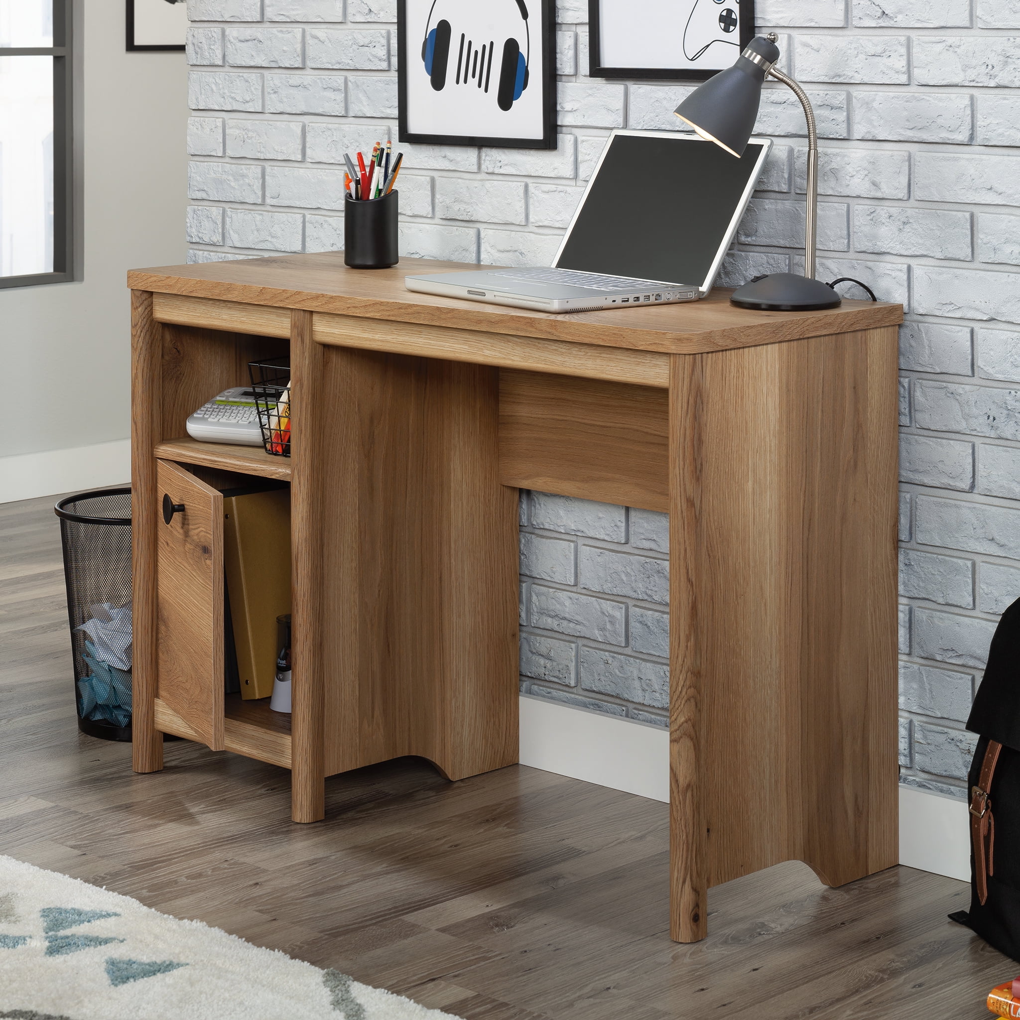 Sauder Dover Edge Home Office Desk, Timber Oak Finish