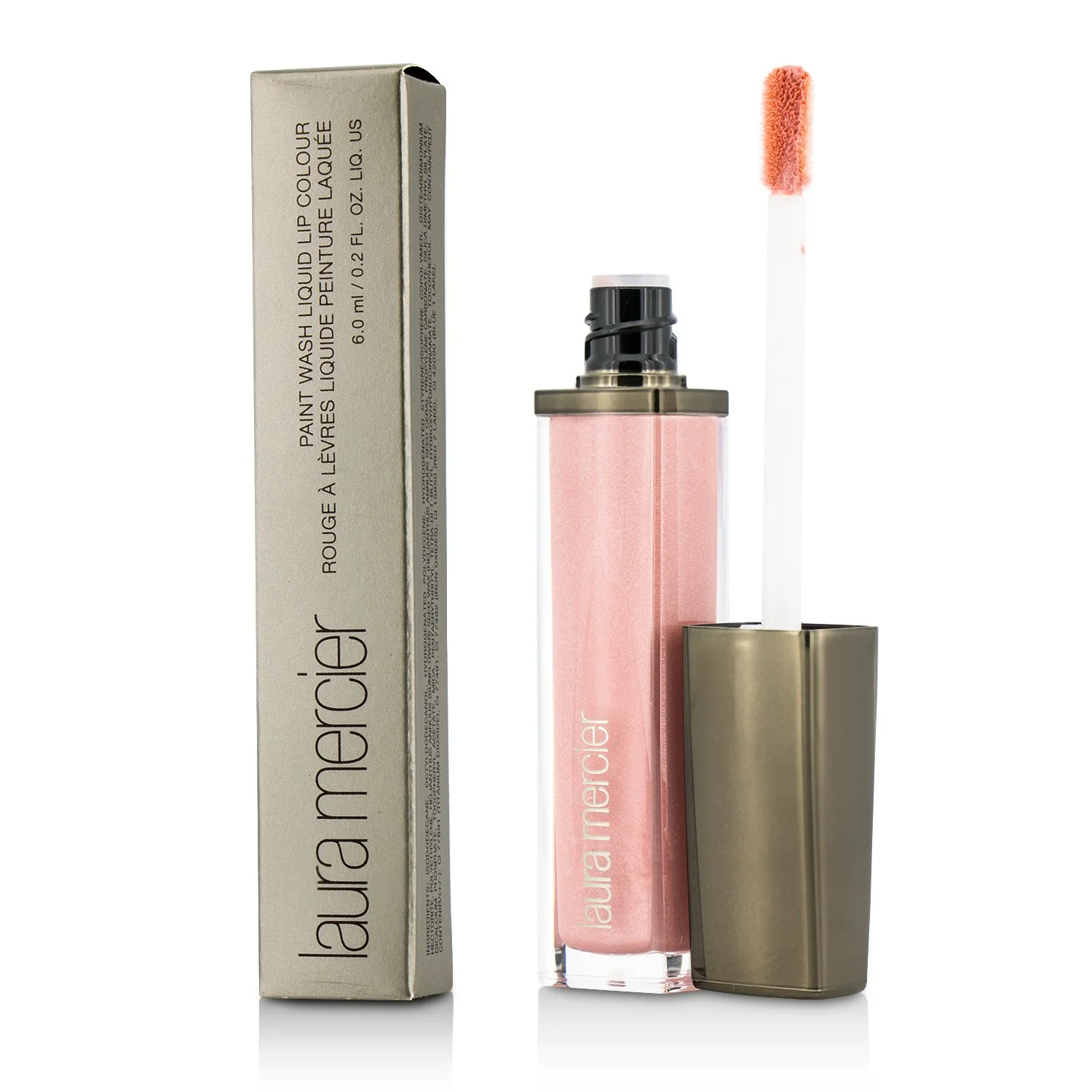 Laura Mercier Paint Wash Liquid Lip Colour - #Golden Peach  6ml/0.2oz