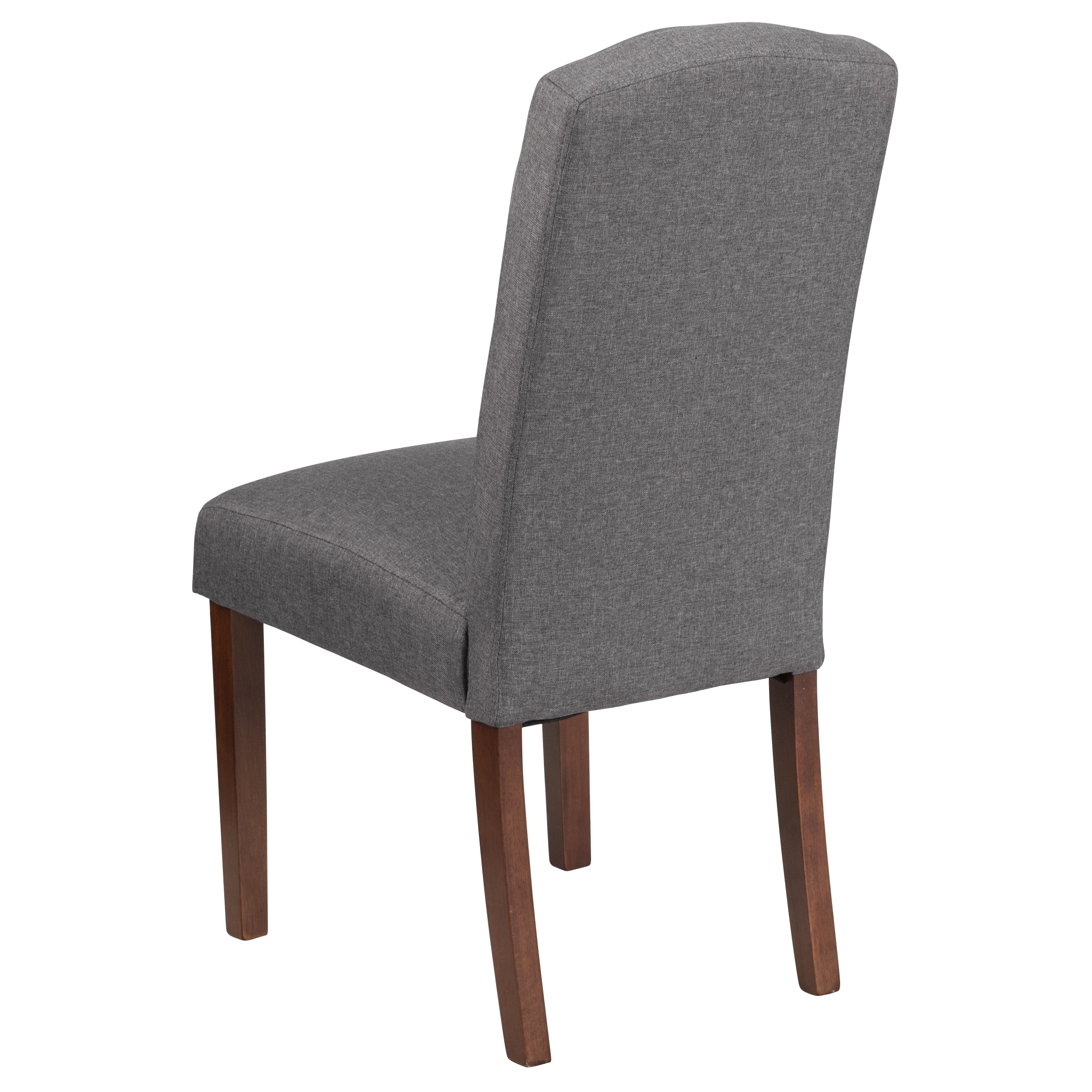 Flash Furniture HERCULES Grove Park Series Gray Fabric Tufted Parsons Chair