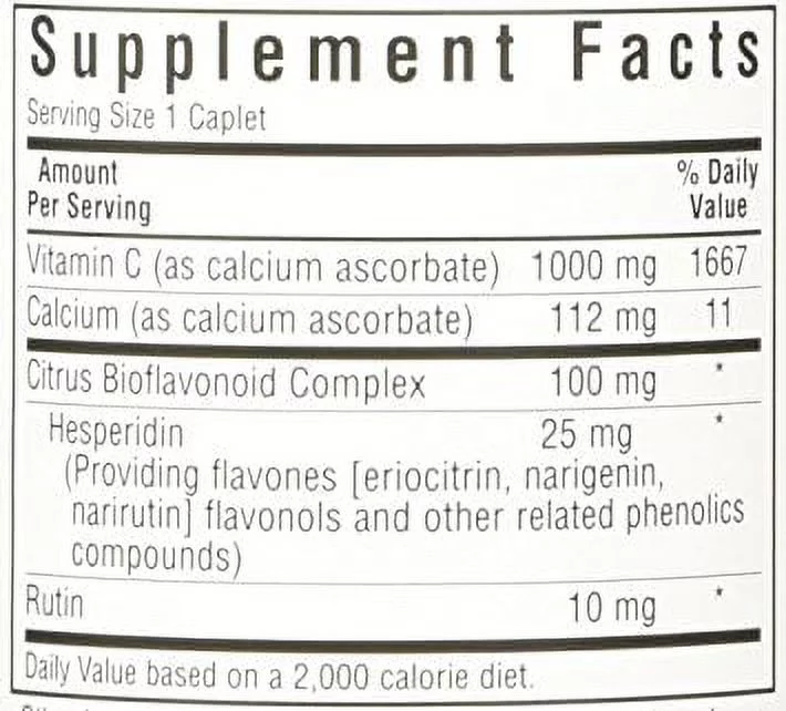 Bluebonnet - Buffered Vitamin C-1000 mg 90 Caplets