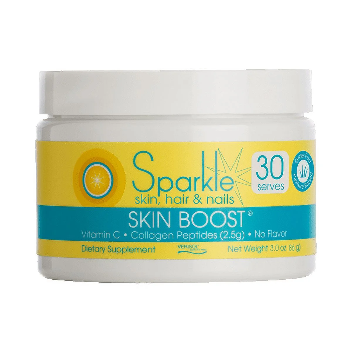 Sparkle Wellness Skin, Hair & Nails - Skin Boost, No Flavor (30 serves)