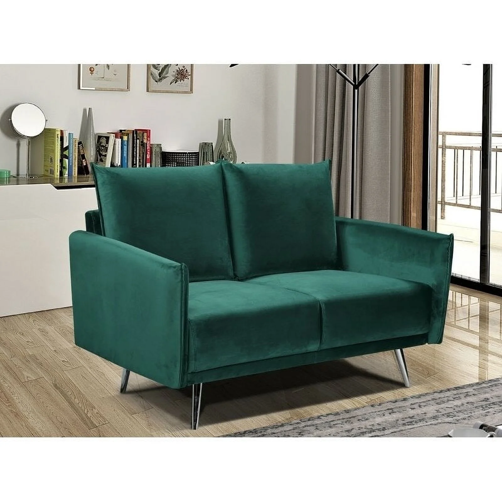 US Pride Furniture Mylinda Super Loveseat Cream