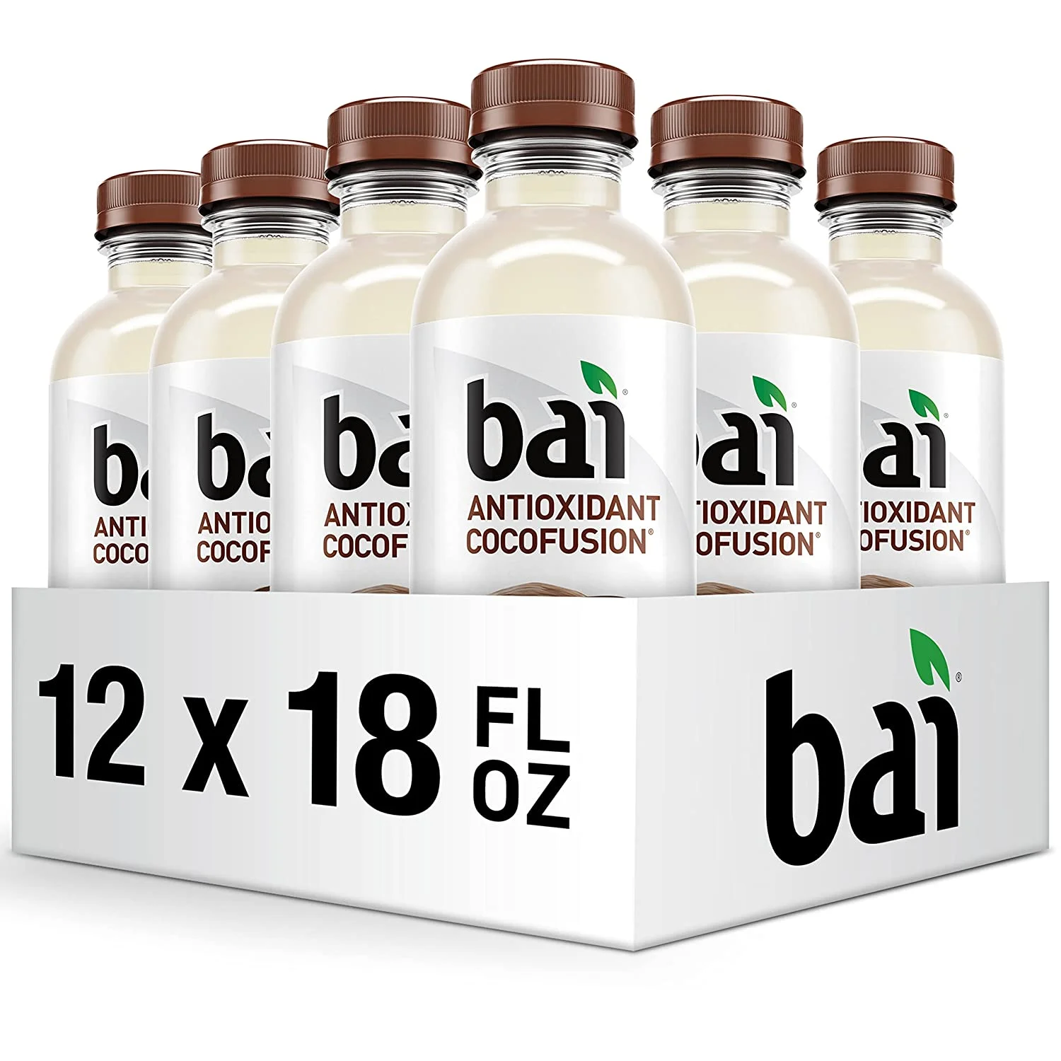 Bai Cocofusions Variety Pack, 18 fl oz bottles, 12 pack