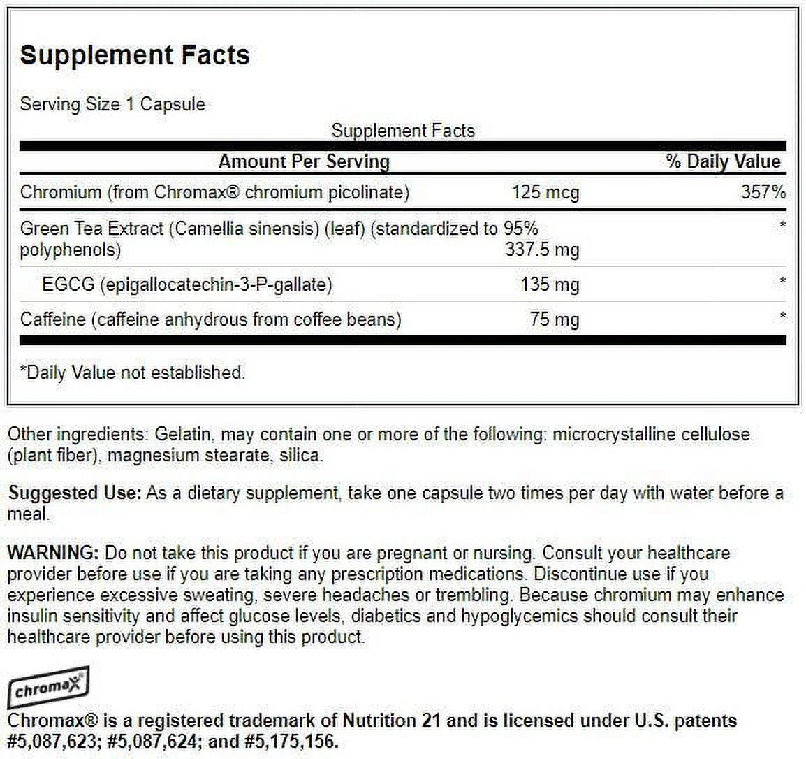 Swanson Thermogenic Complex 120 Caps 2 Pack