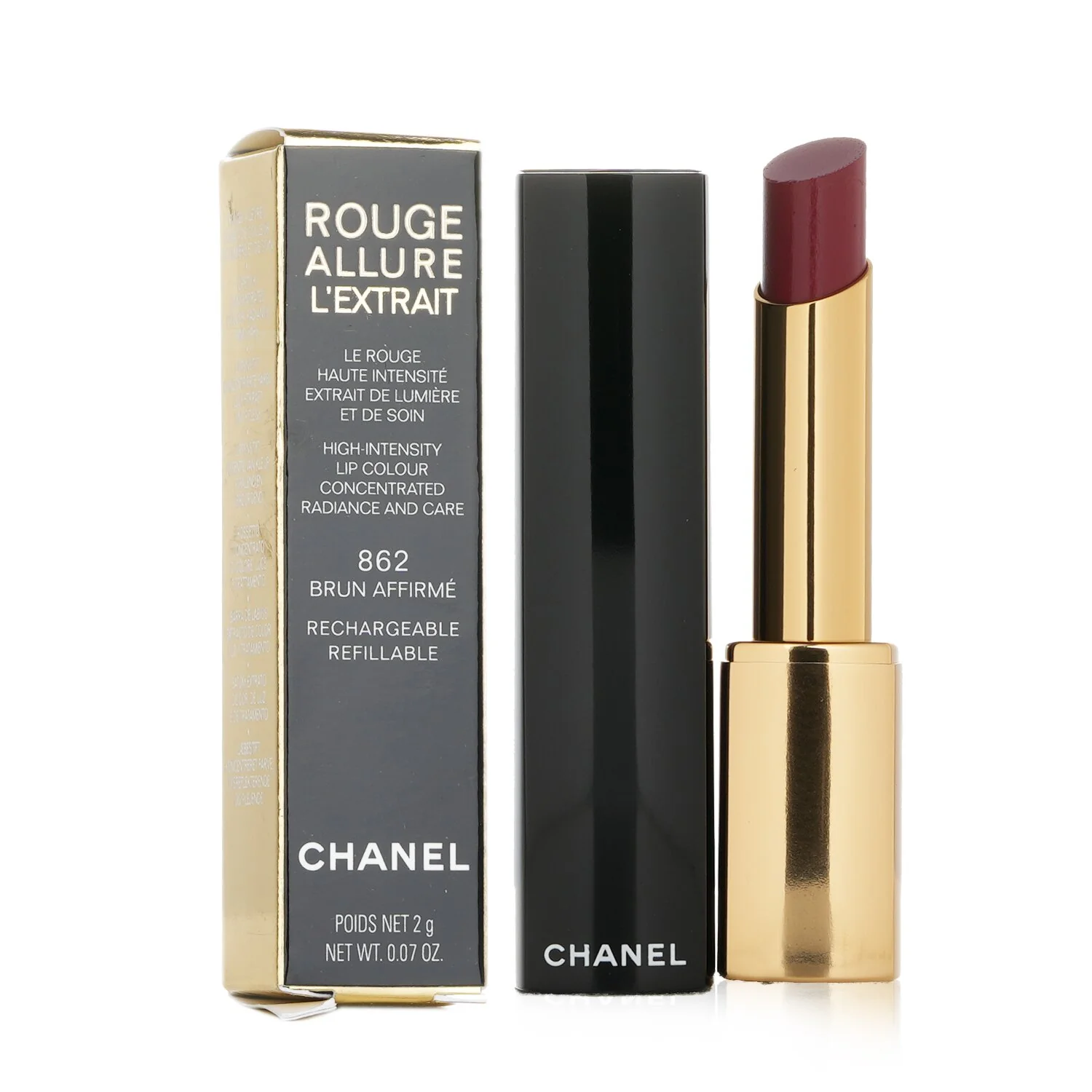 Chanel Rouge Allure L&rsquo;extrait Lipstick - # 862 Brun Affirme  2g/0.07oz