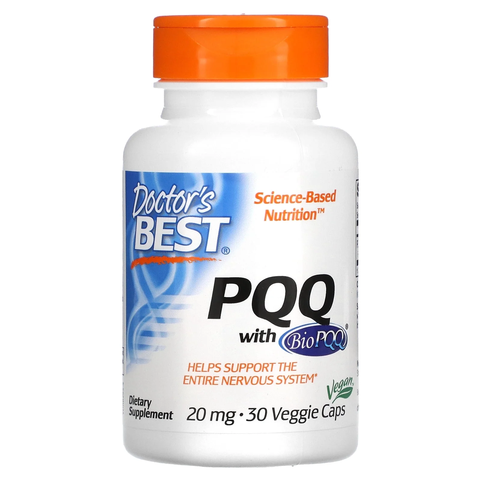 Doctor's Best PQQ with BioPQQ™ - 20 mg - 30 Veggie Caps