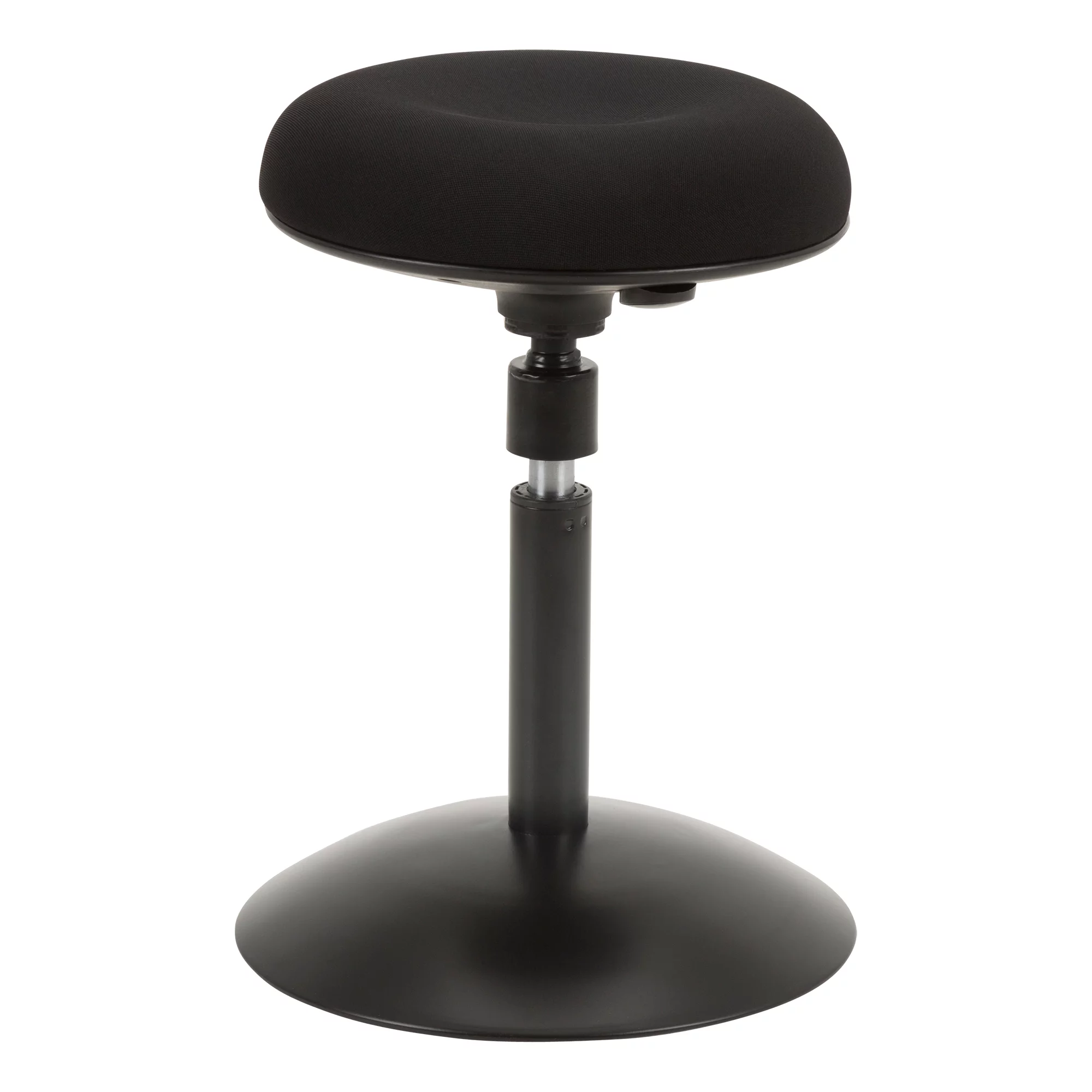 Norwood Commercial Furniture Sit-to-Stand Active Stool w/ Pivot Round Seat, Black, NOR-NIL1716F-BK-SO