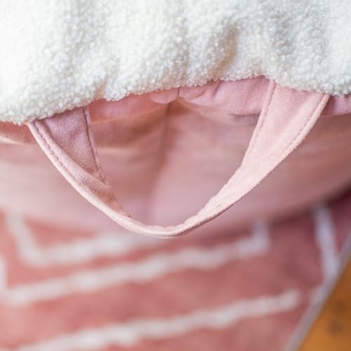 Big Joe Milano Lenox Denim Cobalt Beanbag Chair