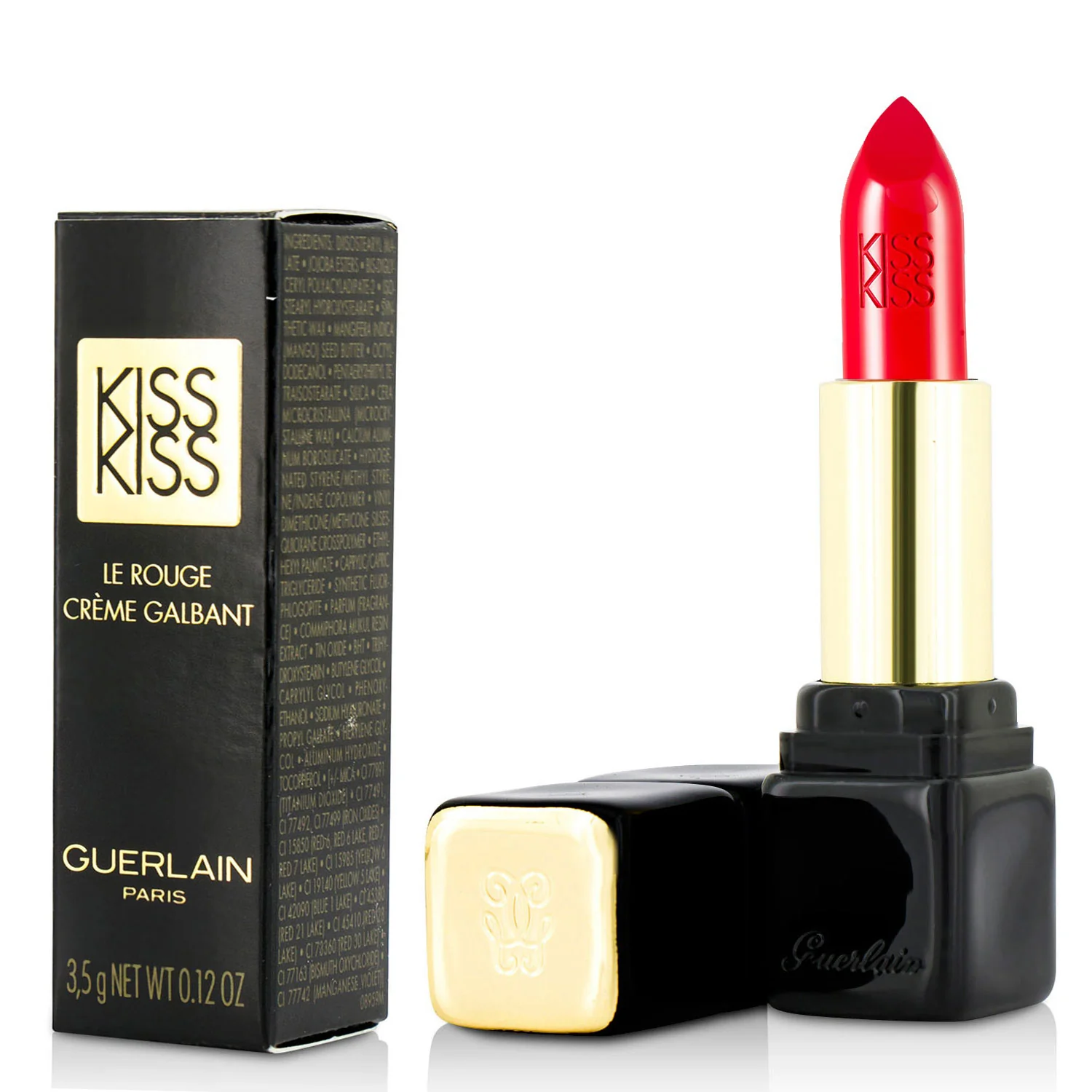 Guerlain KissKiss Shaping Cream Lip Colour - # 330 Red Brick  3.5g/0.12oz