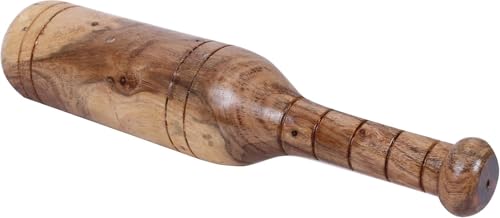 KNK MUGDAR FITNESS BAR INDIAN CLUB MUDGAR BHEEM MACE SHOULDER EQUIPMENT MEEL KARLA KATAI MUGDAL FITNESS DURABLE WOODEN EQUIPMENT