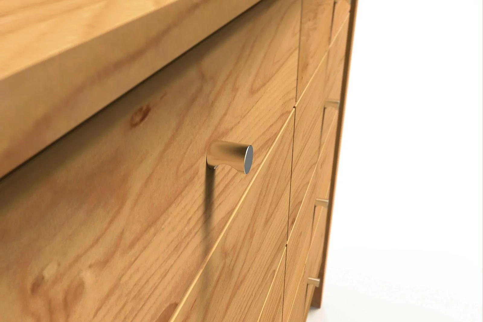 Modern Light Oak Solid Wood 8-Drawer Chest FOA FOA7602C-8D Willamette