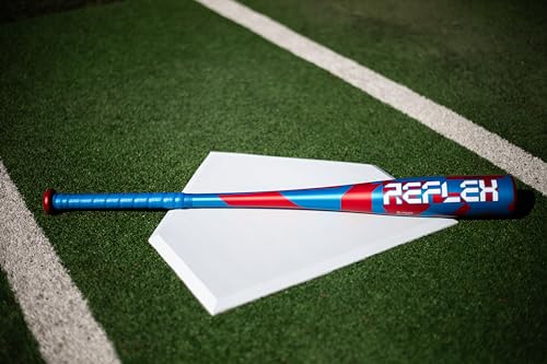 Easton | Reflex Baseball Bat | USA Baseball | -12 Drop | Big Barrel | 1 Pc. Alloy