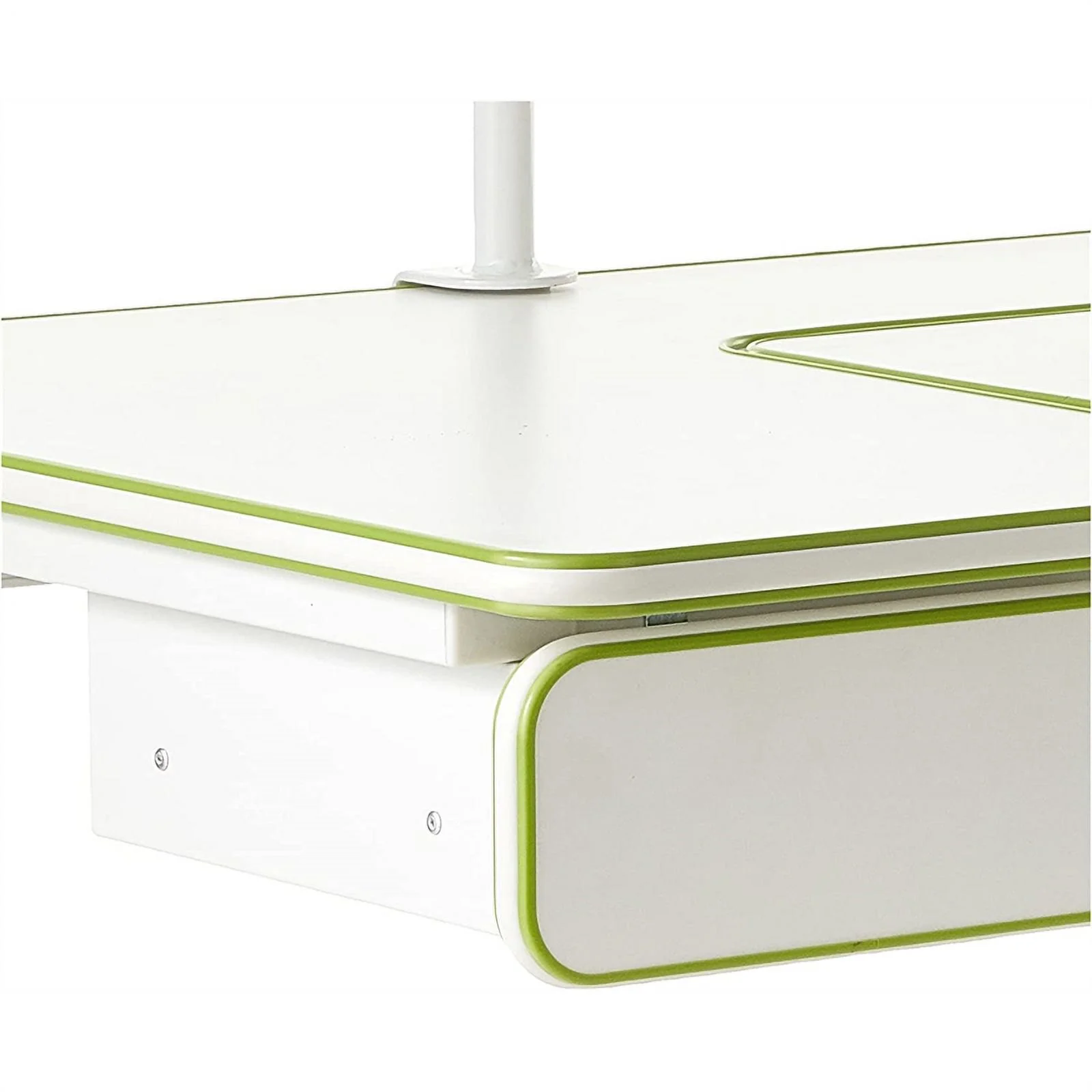 ApexDesk DX Series Children's Height Adjustable Chair with Study Desk in Green