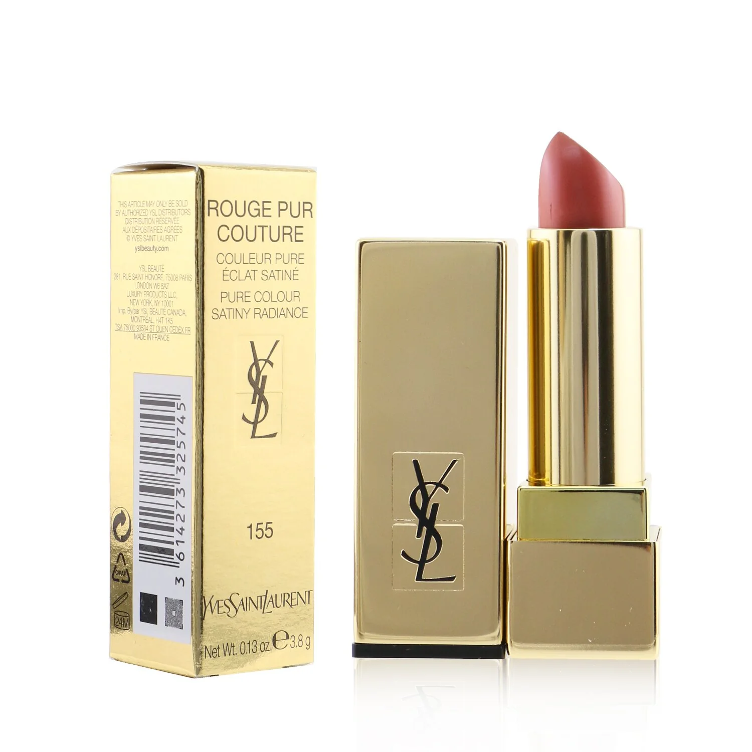 Yves Saint Laurent Rouge Pur Couture - #151 Rouge Unapologetic  3.8g/0.13oz