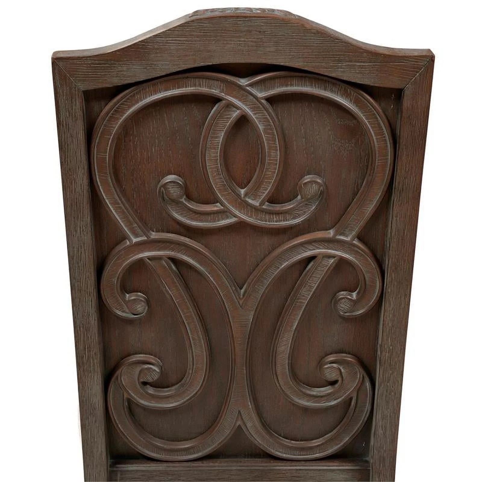 Furniture of America Clyde Fabric Padded Dining Chair in Natural Tone (Set of 2)