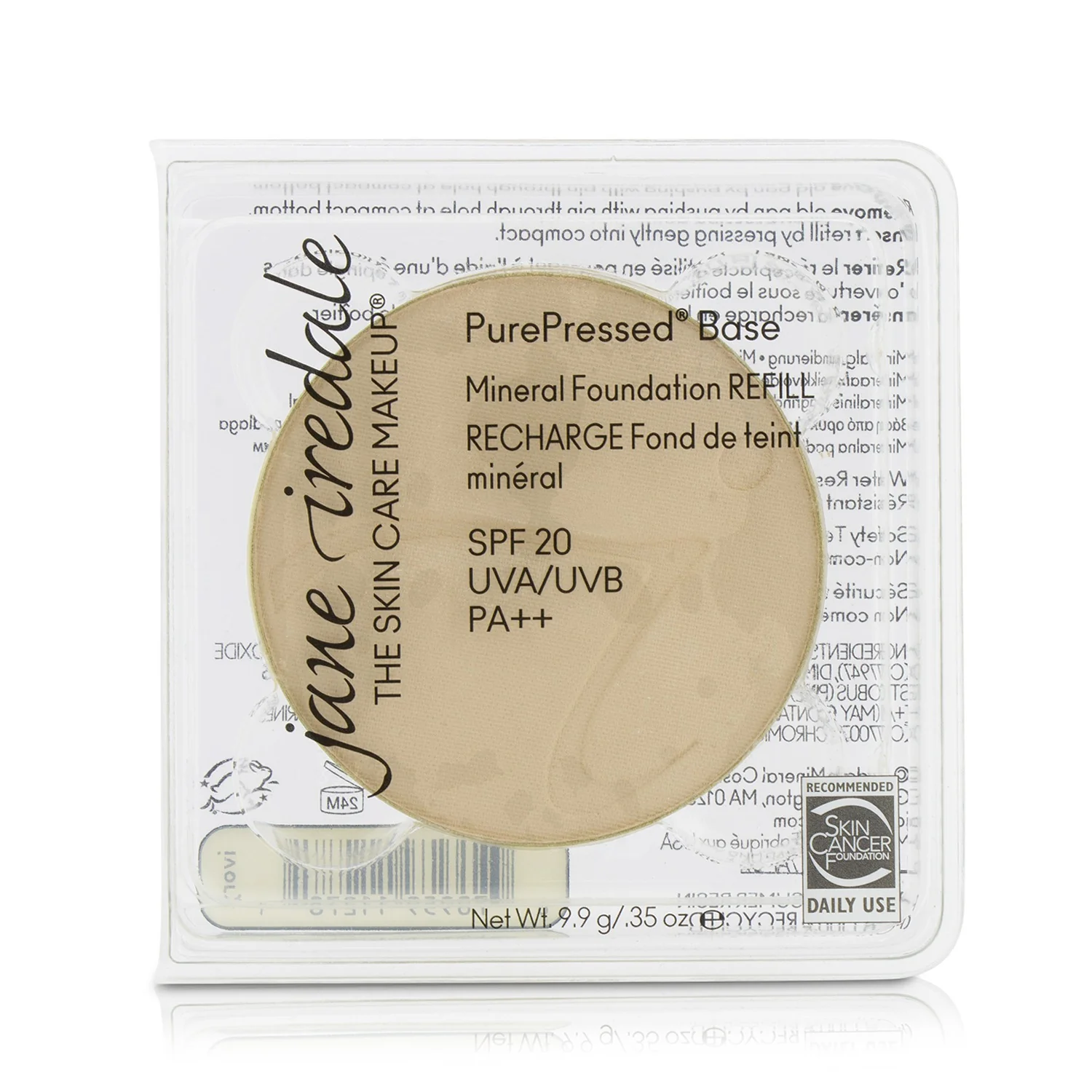 Jane Iredale PurePressed Base Mineral Foundation Refill SPF 20 - Bisque  9.9g/0.35oz