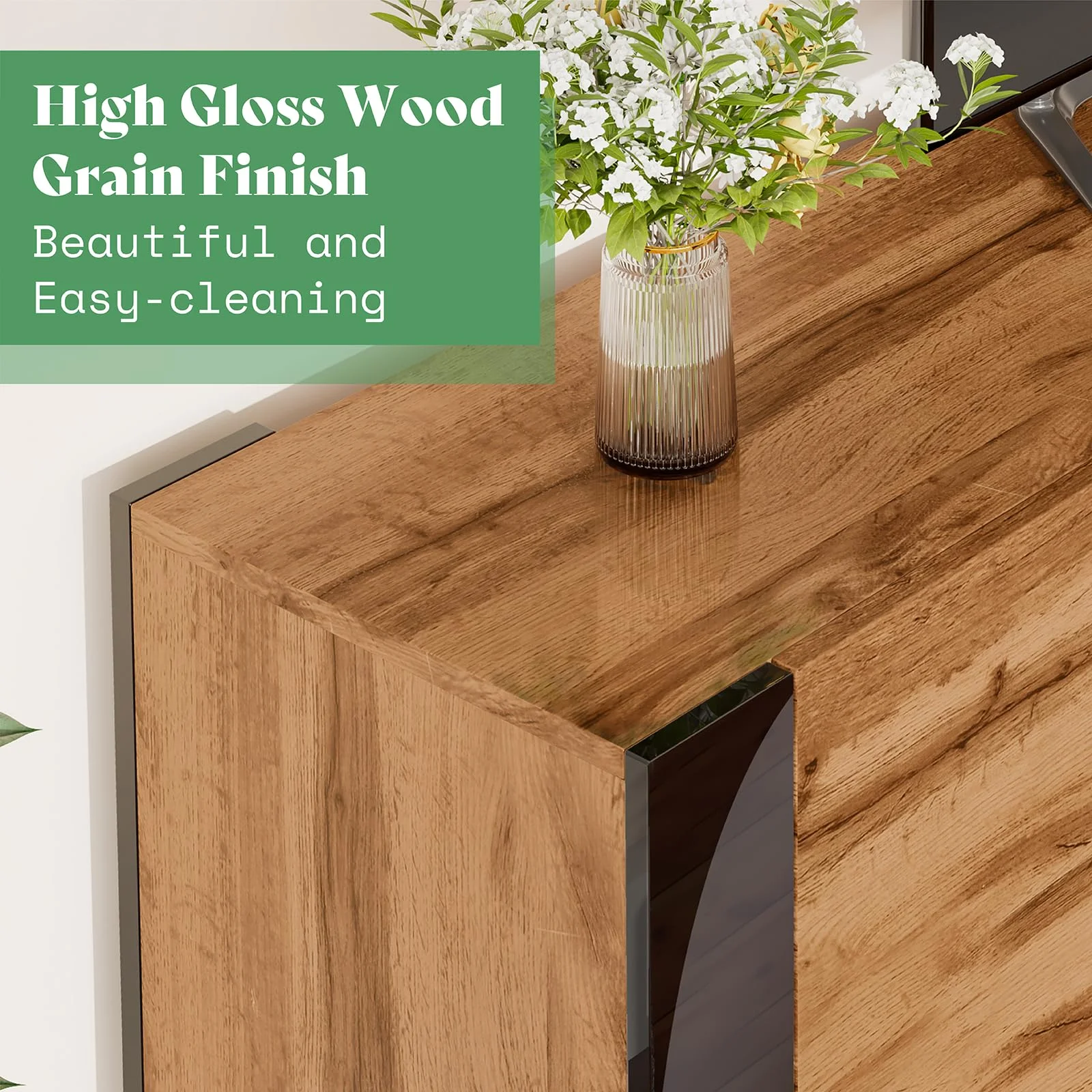 AMERLIFE Fireplace TV Stand, 80