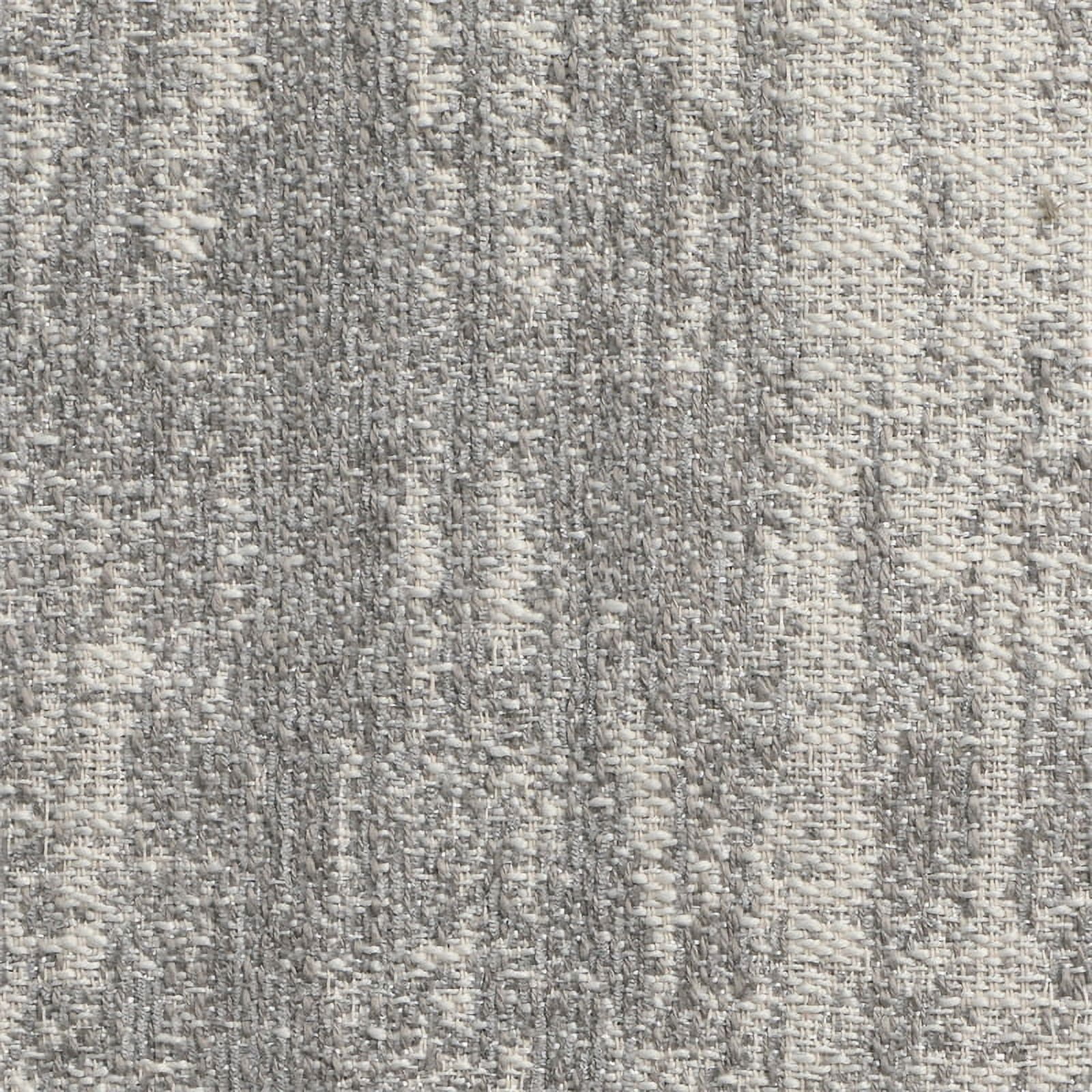 Pemberly Row 4-Piece Modern Fabric Upholstered Sectional in Charcoal