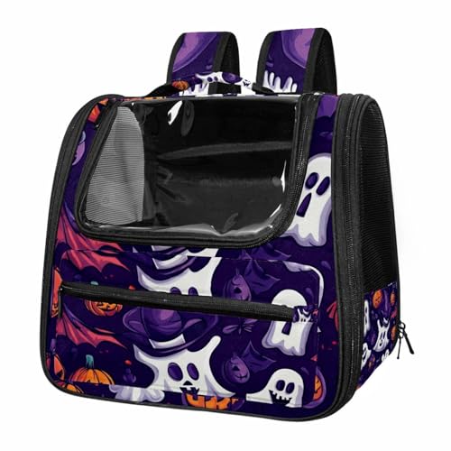 Halloween Pet Carrier Soft Sided Carrier for Small Medium Cats Dogs