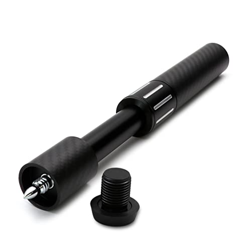 CUESOUL Carbon Fiber Pool Cue Extension with 3 Bumpers Fittings