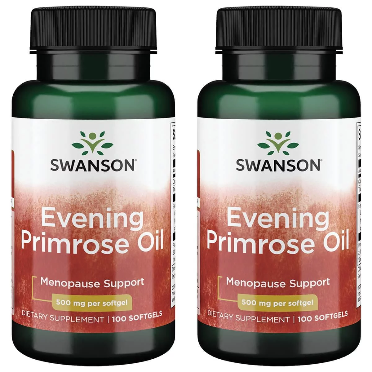 Swanson Evening Primrose Oil 500 mg 100 Sgels 2 Pack