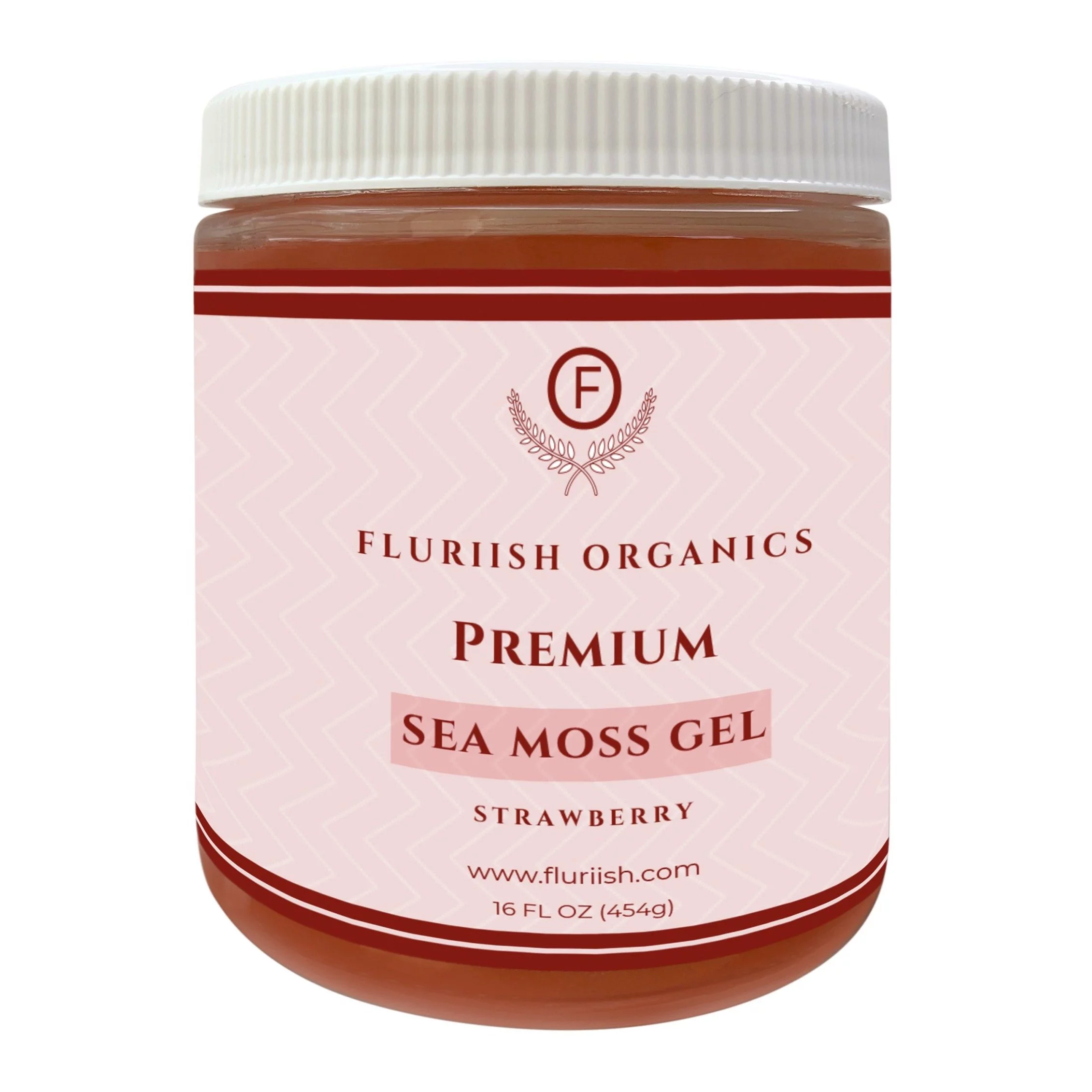 Strawberry and Lime Organic Sea Moss Gel