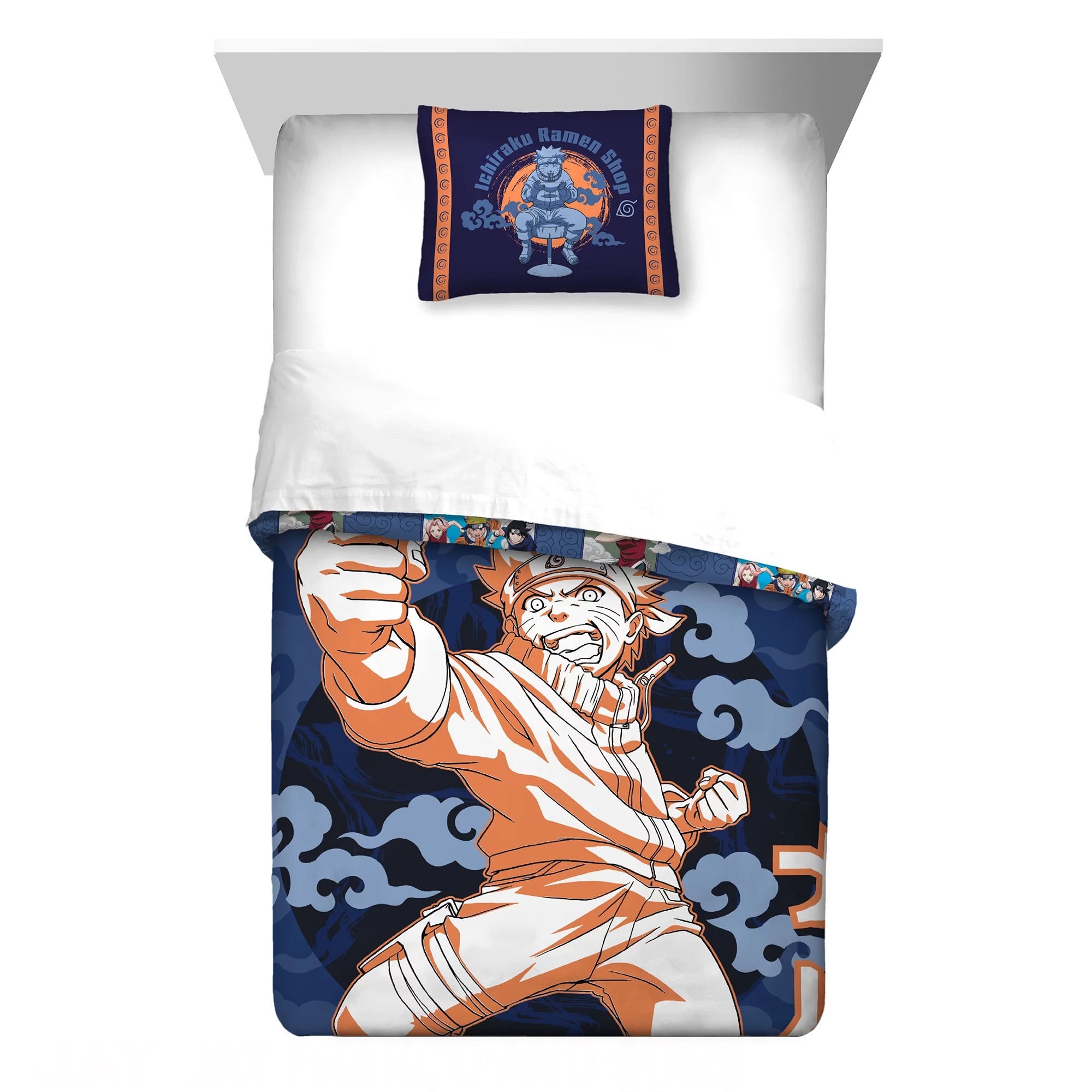 Naruto Kids Comforter Set, 2-Piece, Twin/Full, Reversible