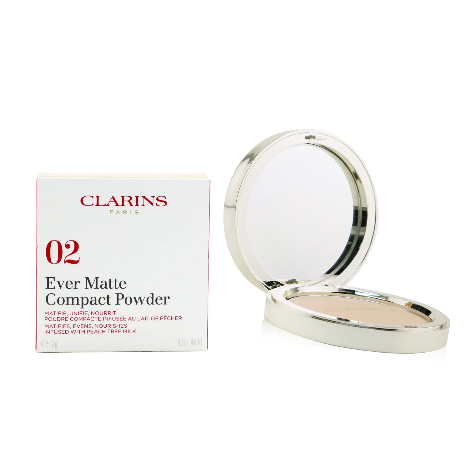 Clarins Ever Matte Compact Powder - # 05 Medium Deep  10g/0.3oz