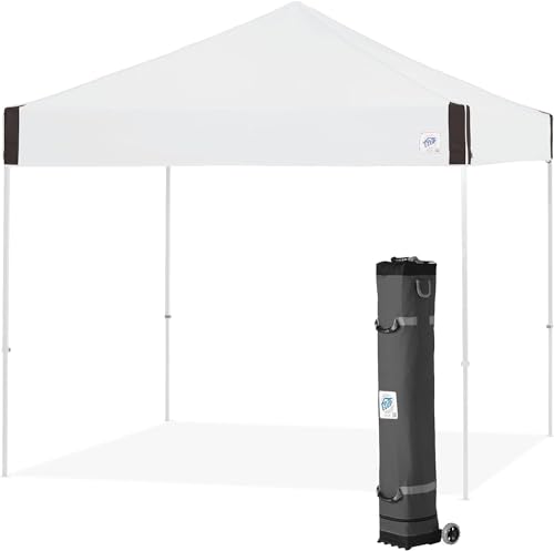 E-Z UP Camping Cube 6.4, Converts 10' Straight Leg Canopy into Camping Tent, Royal Blue (Canopy/Shelter NOT Included)