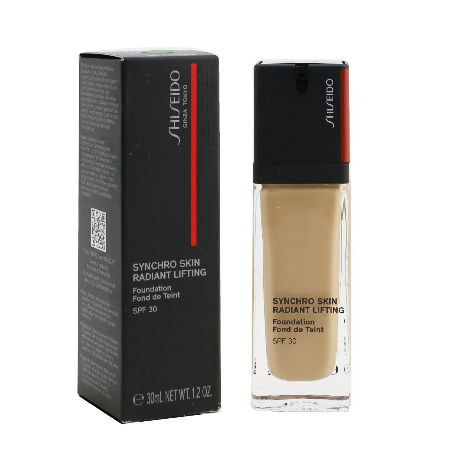 Shiseido Synchro Skin Radiant Lifting Foundation SPF 30 - # 360 Citrine  30ml/1.2oz
