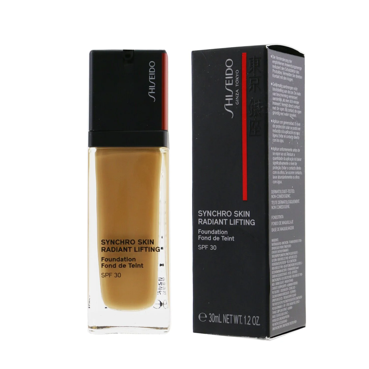 Shiseido Synchro Skin Radiant Lifting Foundation SPF 30 - # 360 Citrine  30ml/1.2oz