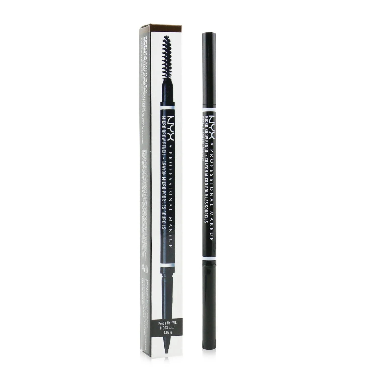 NYX Micro Brow Pencil - # Ash Brown  0.09g/0.003oz