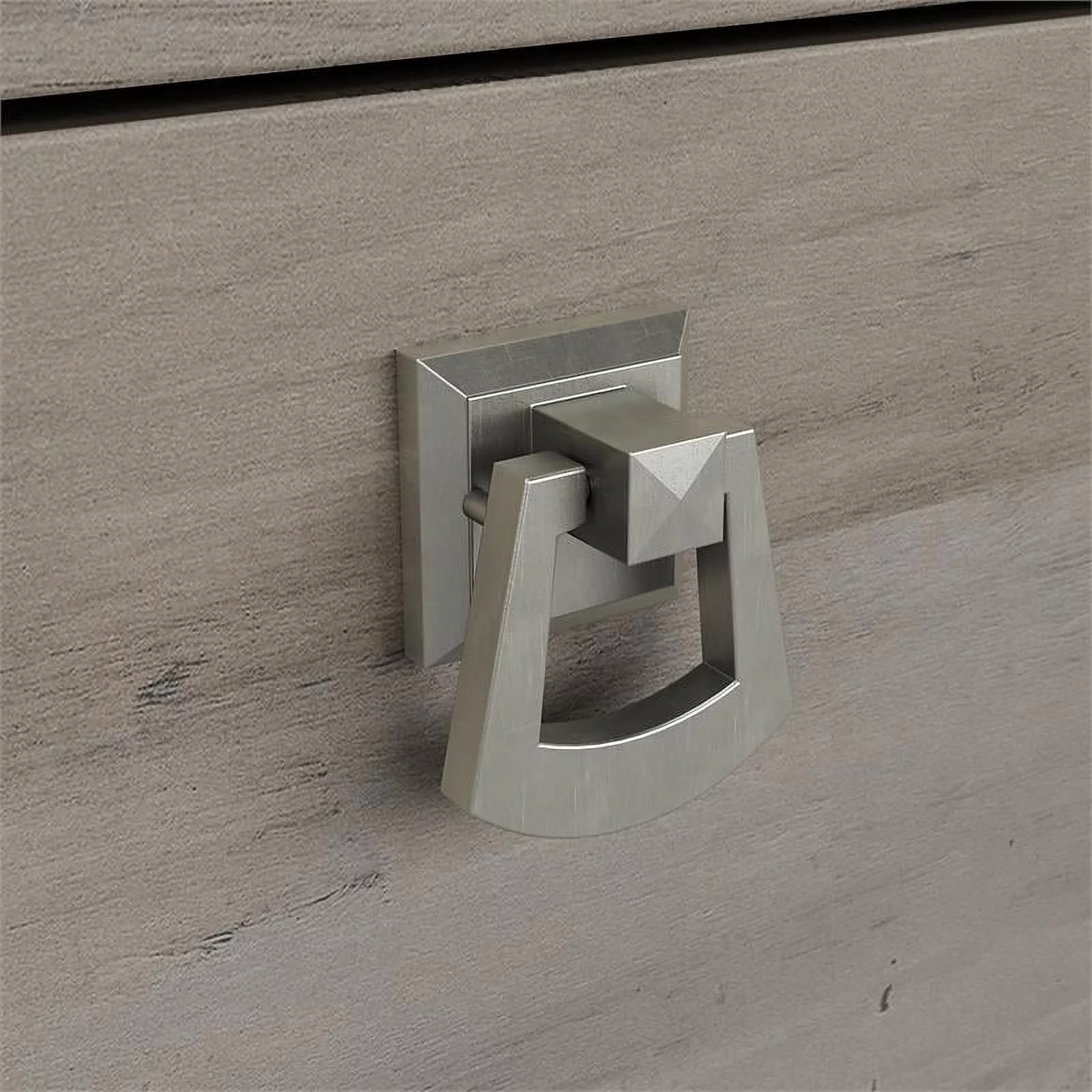 UrbanPro Farmhouse Small Computer Desk with Hutch in Driftwood Gray