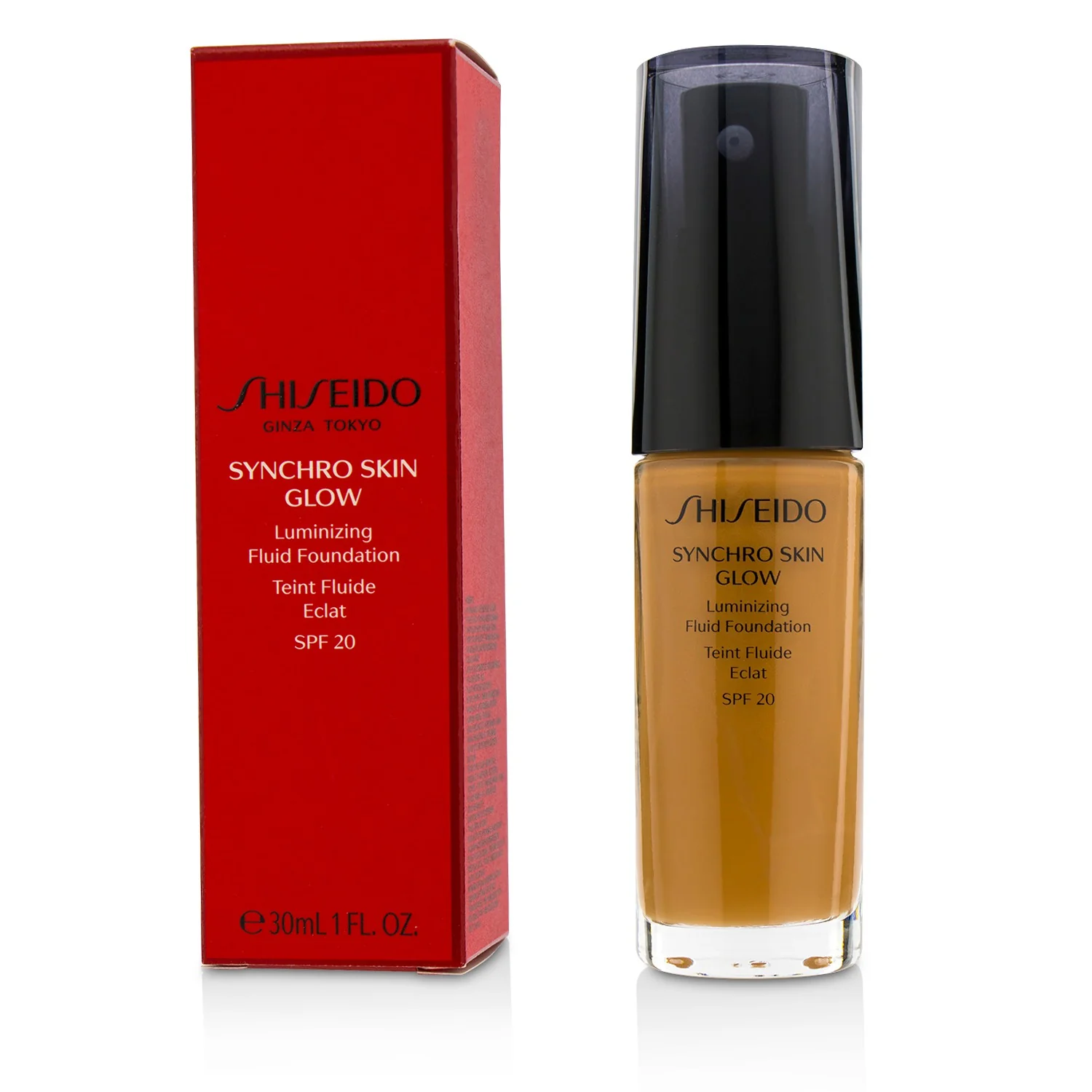 Shiseido Synchro Skin Glow Luminizing Fluid Foundation SPF 20 - # Neutral 2  30ml/1oz