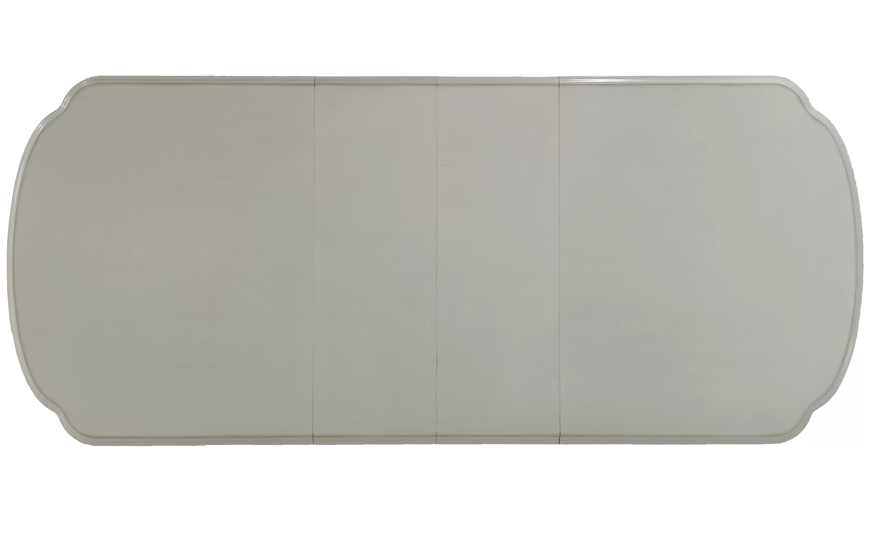 ACME Dresden Rectangular Dining Table with Claw Legs in Bone White