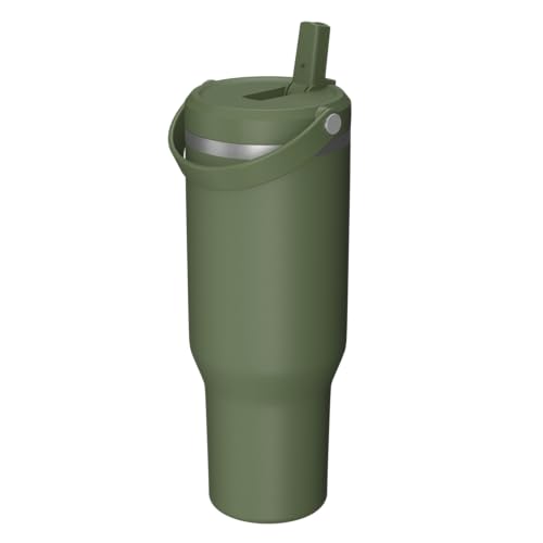 Hydrapeak Nomad 24 oz Tumbler with Handle and Straw Lid, Leakproof, Double Insulated, 24oz Cup Stainless Steel (Blush)