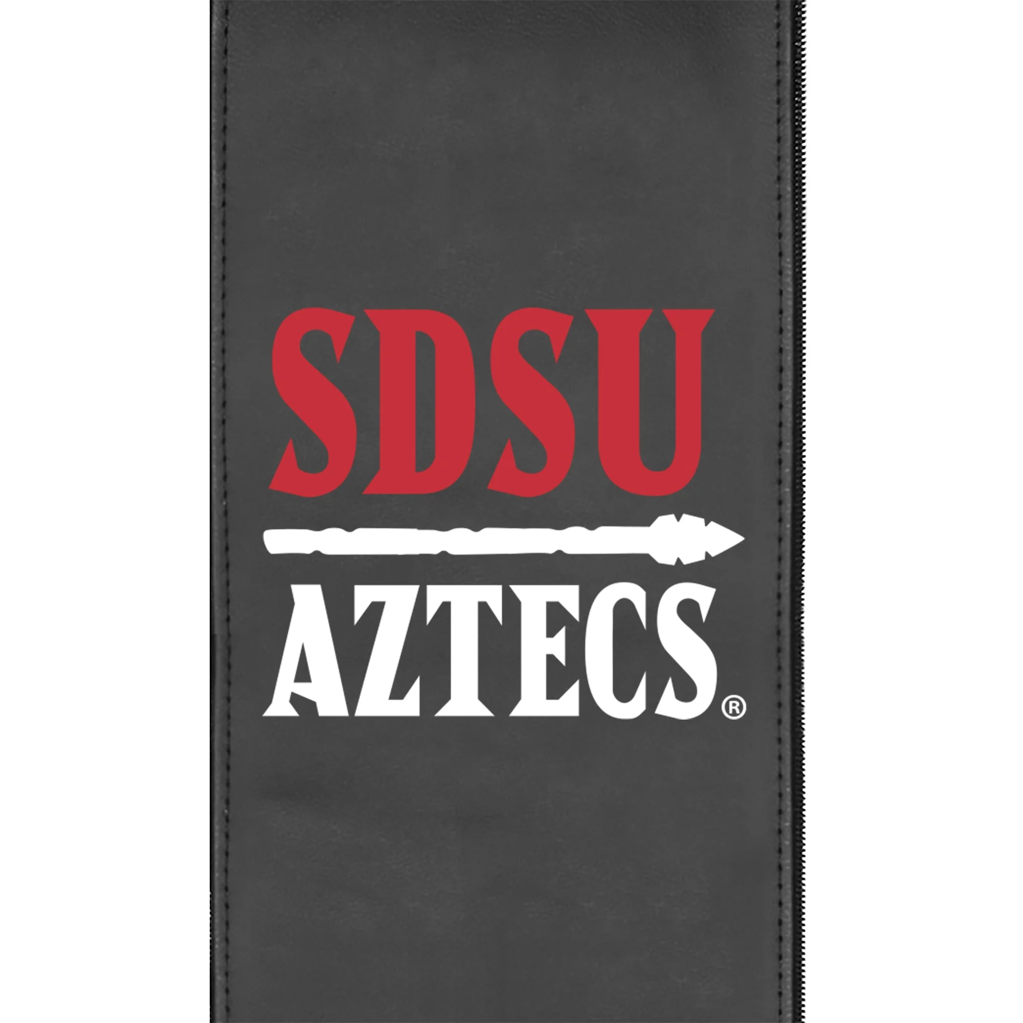 San Diego State Secondary Logo Stealth Recliner with Zipper System