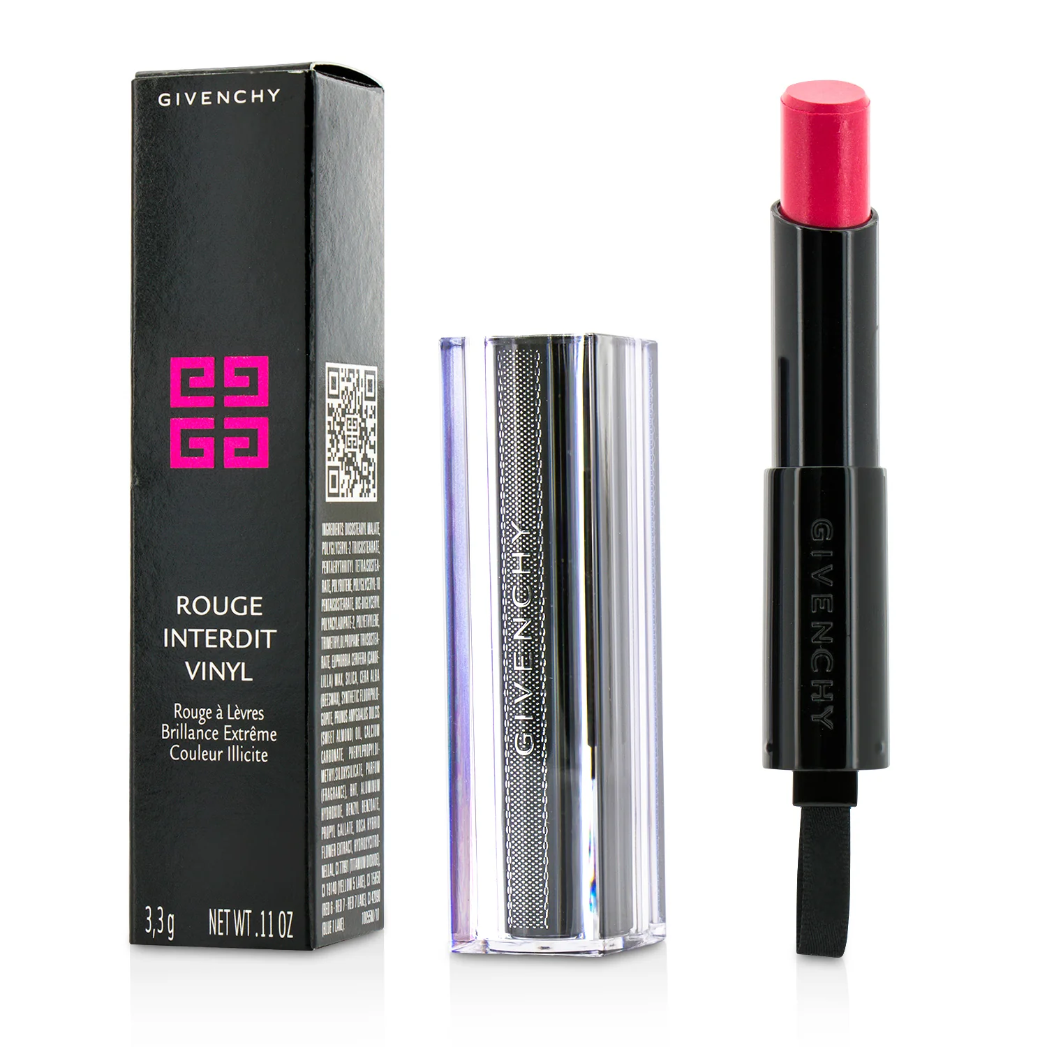 Givenchy Rouge Interdit Vinyl Extreme Shine Lipstick - # 10 Rouge Provocant  3.3g/0.11oz