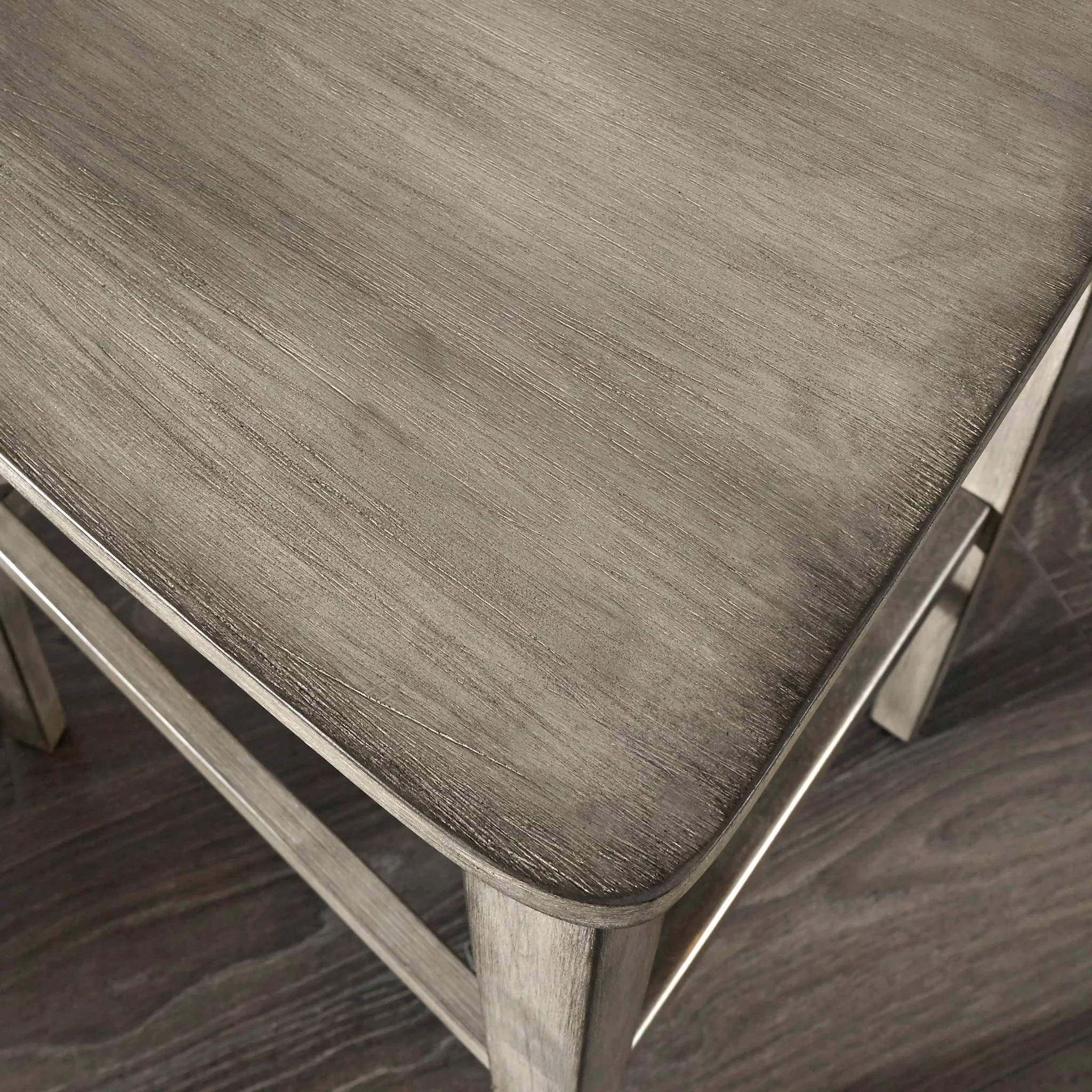 Mountain Lodge Gray Bar Stool