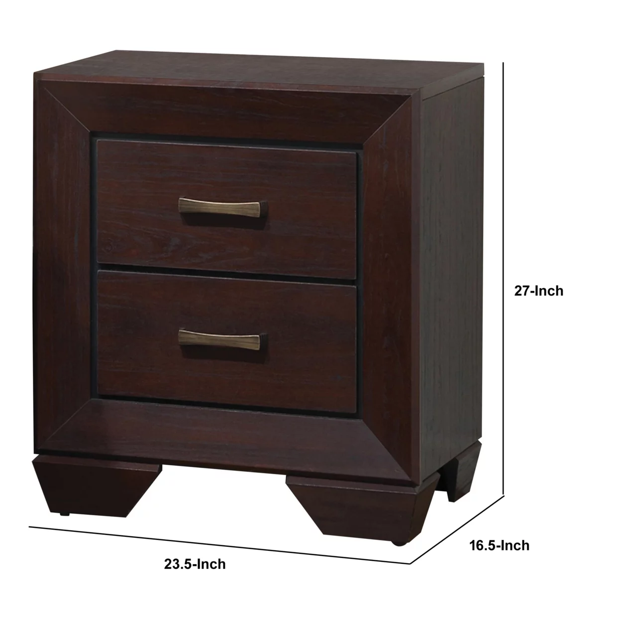 Coaster Home Furnishings 204392 Nightstand, Dark Cocoa