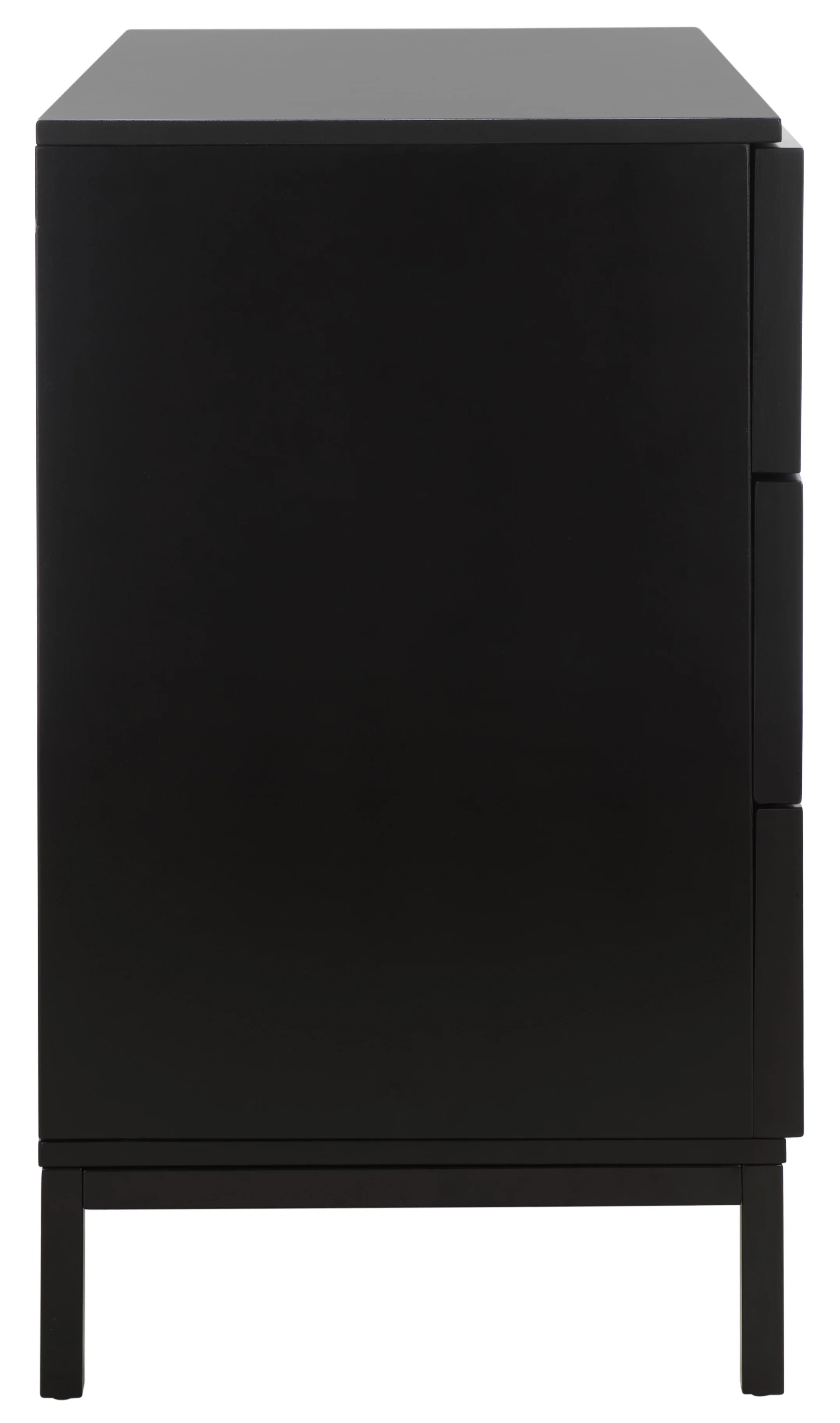 SAFAVIEH Genevieve Mid-Century Retro 3 Drawer Dresser, White/White Washed (36 in. W x 18 in. D x 36 in. H)