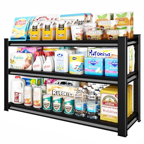 3-Tier Garage Shelving Heavy Duty，48