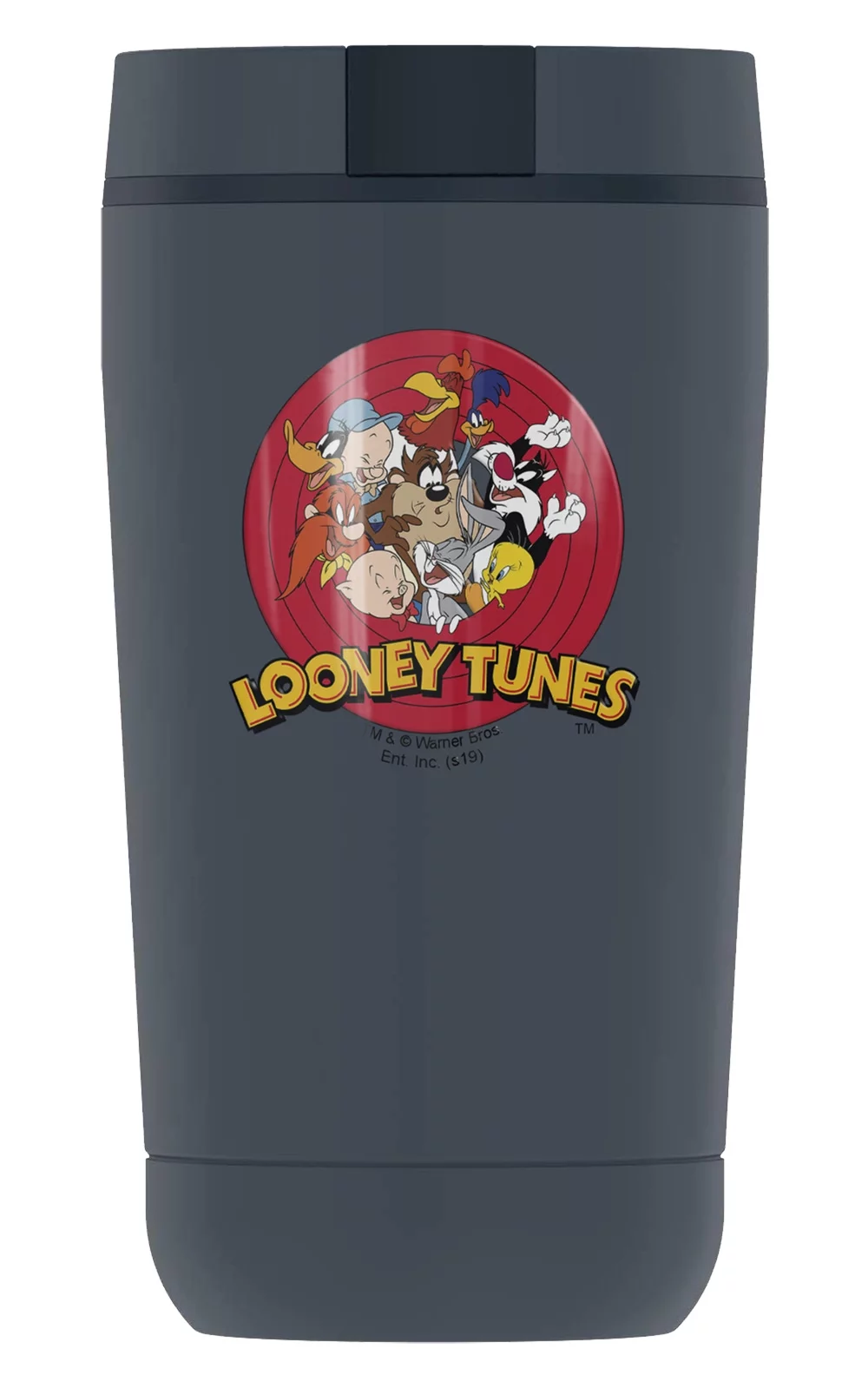 Looney Tunes Group A Patten, GUARDIAN COLLECTION BY THERMOS Stainless Steel Travel Tumbler, Vacuum insulated & Double Wall, 12oz