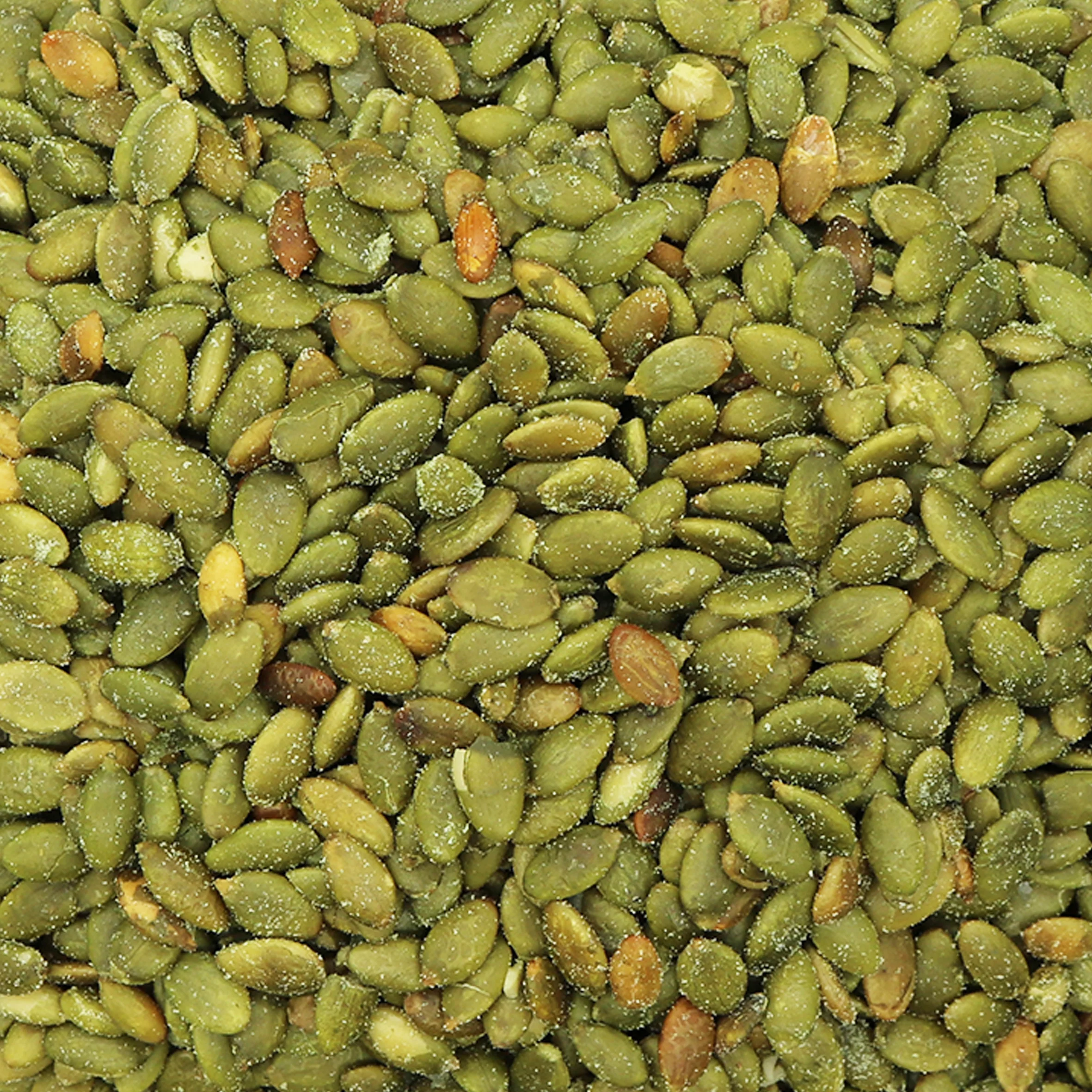 Pumpkin Seeds Pepitas Roasted/Salted 3 Pound Bulk Bag
