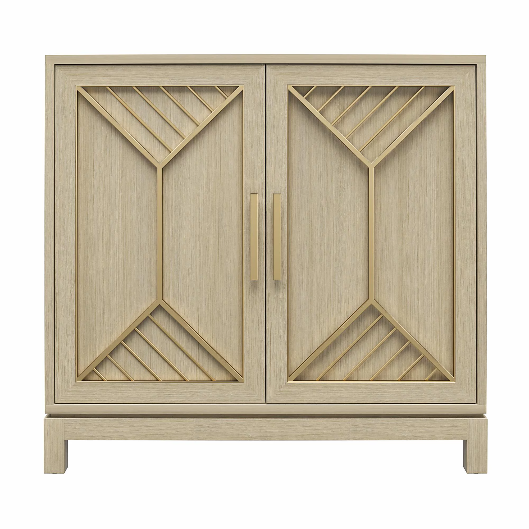 Mr. Kate Neely Accent Cabinet, Pale Oak