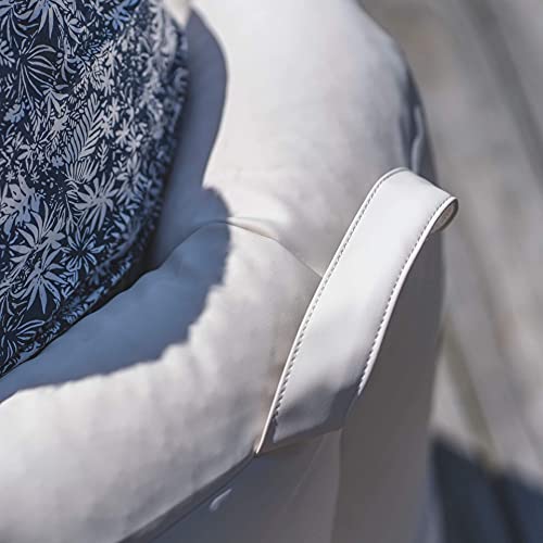 Big Joe Milano Lenox Denim Cobalt Beanbag Chair