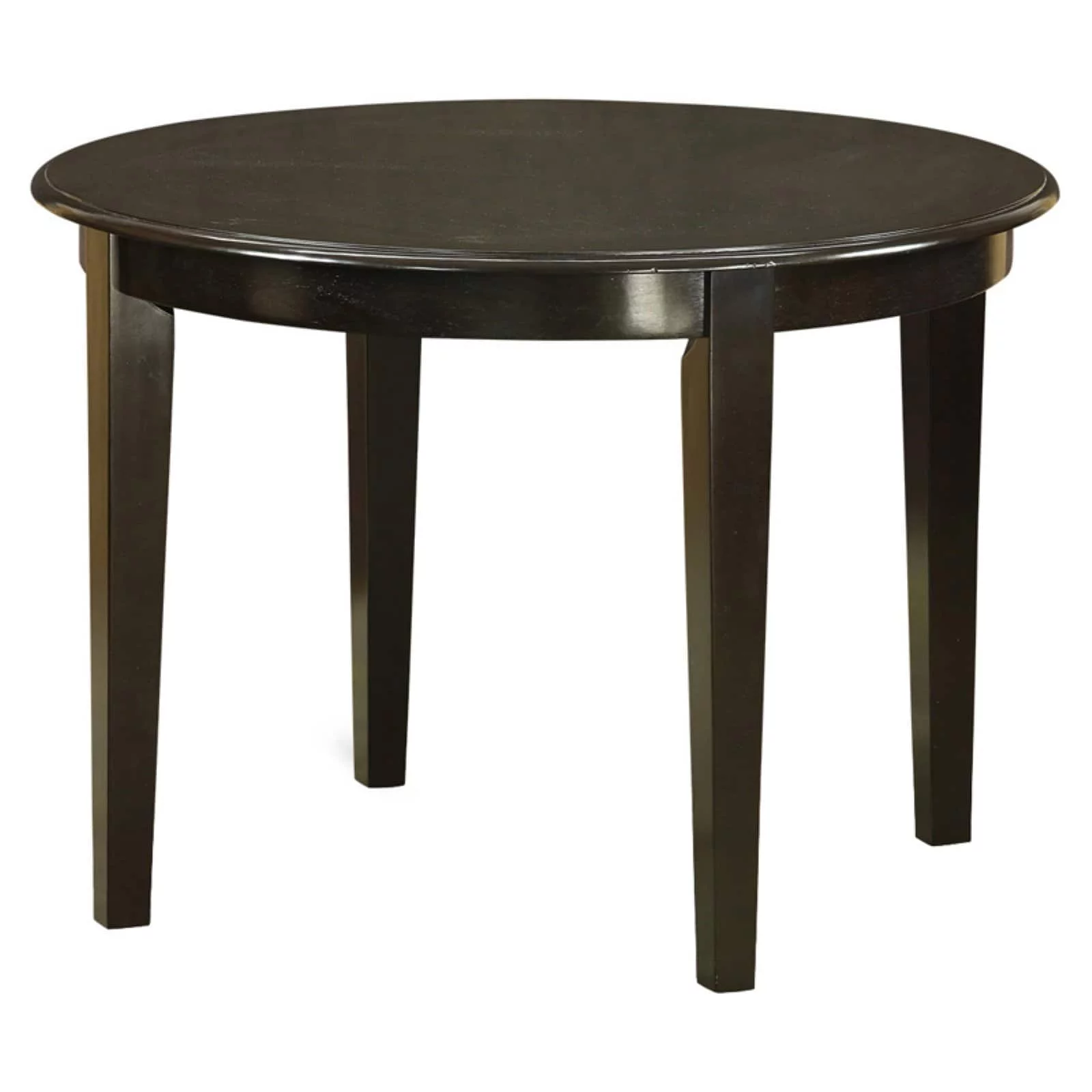 East West Furniture Boston Wood Dining Table with 4 Tapered Legs in Cappuccino