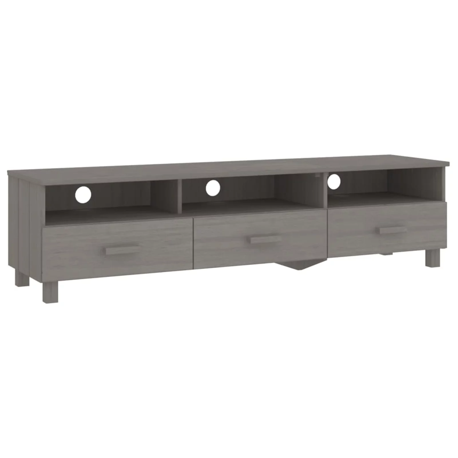 moobody TV Stand HAMAR Gray 62.2